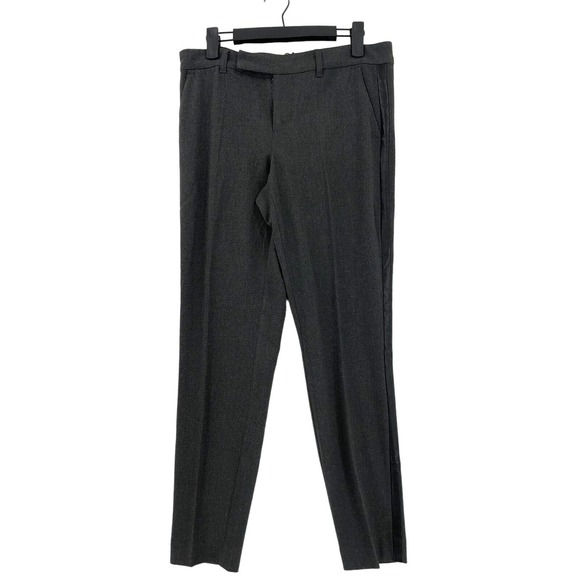 Walter Baker Dress Pants W118 Womens 0 Gray Flat Front Mid Rise Stretch Pockets - Picture 1 of 9